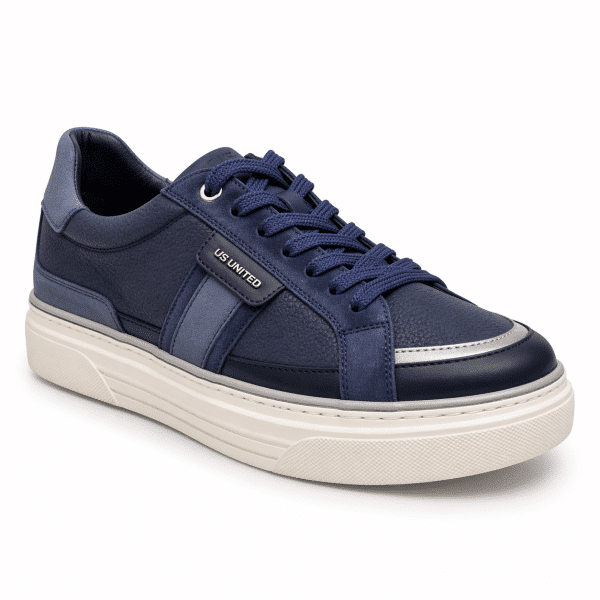 Men's navy blue sneakers